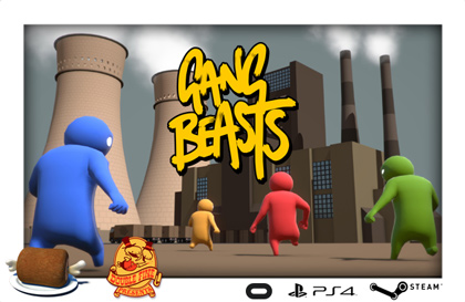 Gang Beasts by BoneLoaf, Published by Double Fine