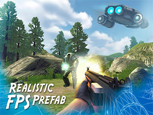 Realistic FPS Prefab by Azuline Studios