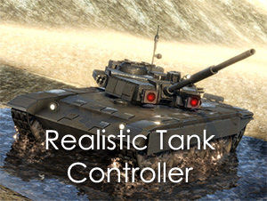 Realistic Tank Controller by BoneCracker Games