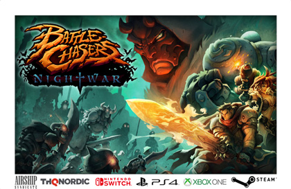 Battle Chasers Night War by Airship Syndicate
