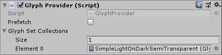 Glyph Provider Inspector